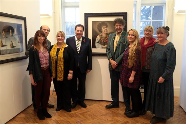 Alan Salisbury Exhibition Opening